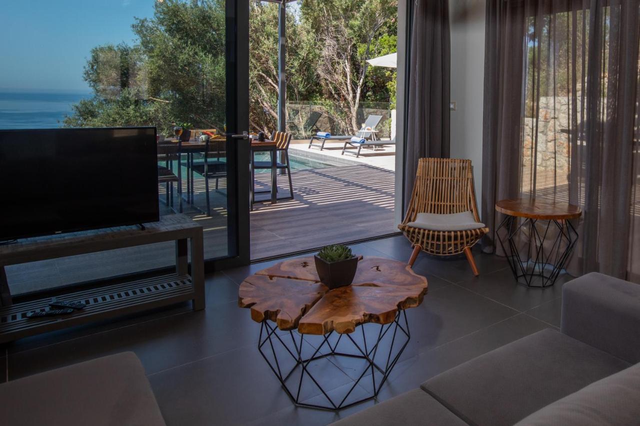 Brand New Villa Lefka With Private Pool At Platies Plateies Luaran gambar