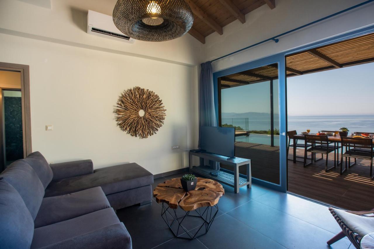 Brand New Villa Lefka With Private Pool At Platies Plateies Luaran gambar