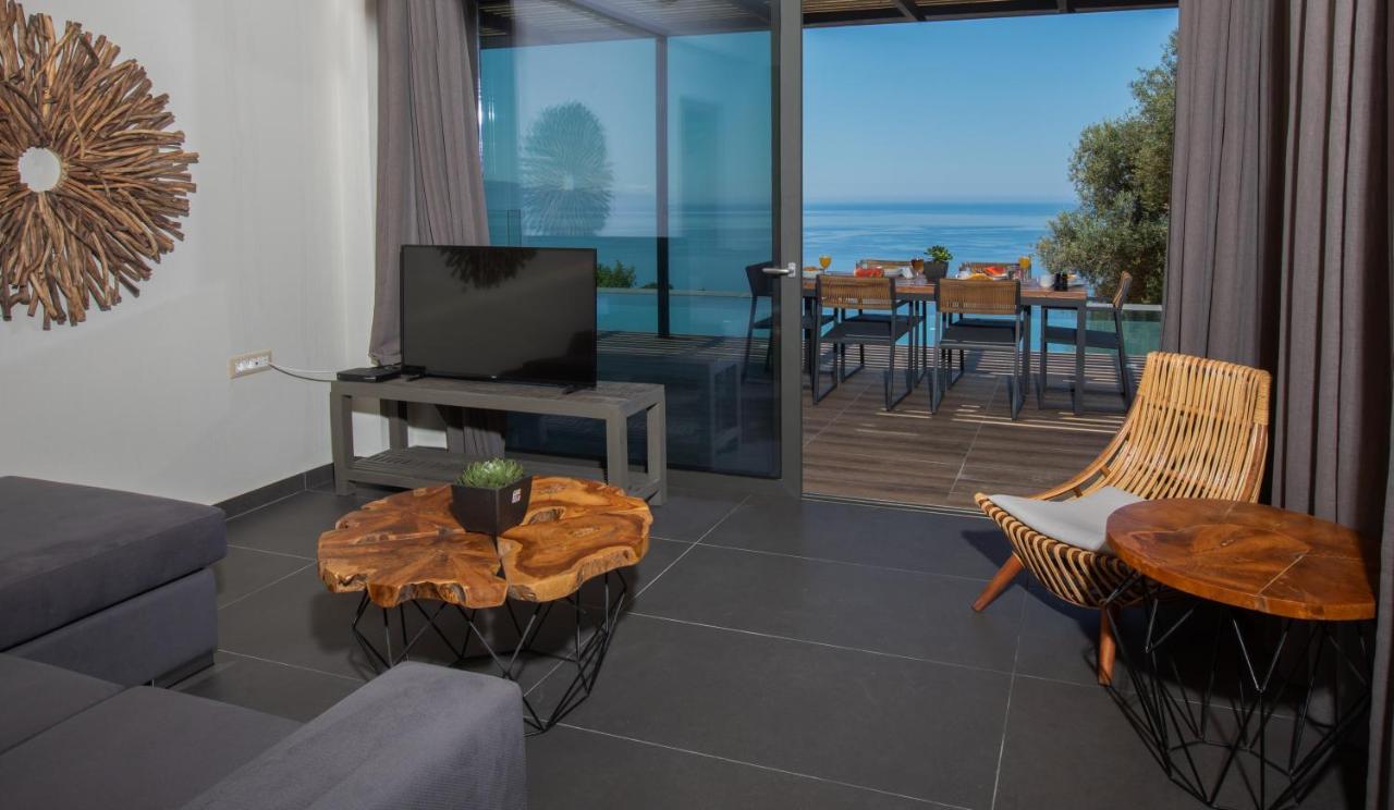 Brand New Villa Lefka With Private Pool At Platies Plateies Luaran gambar